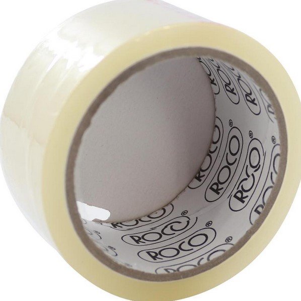 شطرطون شفاف روكو 50 ياردة 2 أنش Roco Clear Tape 50 yards 2 inches