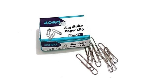 مشبك ورق 50 ملم زورو 50mm Zorro Paper Clip #31096