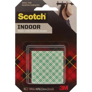 لاصق وجهين أسفنجي مقطع مربعات Double-sided adhesive sponge squares