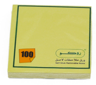 ورق ملاحظات روكو  Post it sticker 3*3