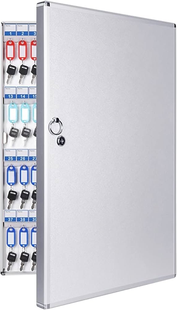 صندوق مفاتيح مع قفل 120 مفتاح Key box with lock, 120 keys