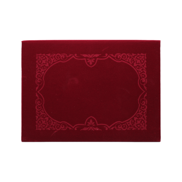 Plain red certificate cover غلاف شهادة احمر سادة #41522
