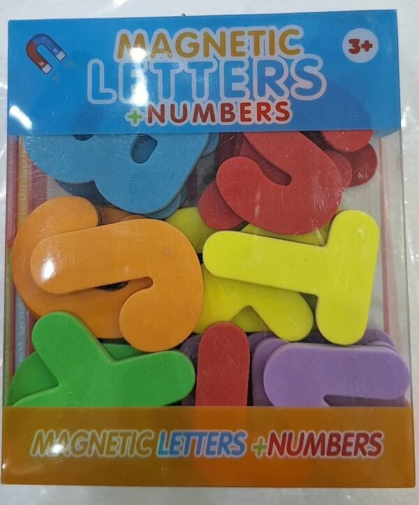 ملصقات الحروف الانجليزية المغناطيسية  Magnetic English letter stickers 0055