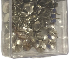 دبوس طبعة فضي دنيا