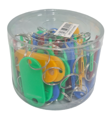 ميدالية مفاتيح ركو 50 حبة key tags