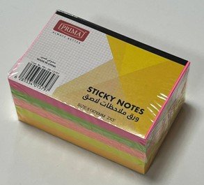 ورق ملاحظات ملون شد 400 بريما Prima 400 Colored Note Paper
