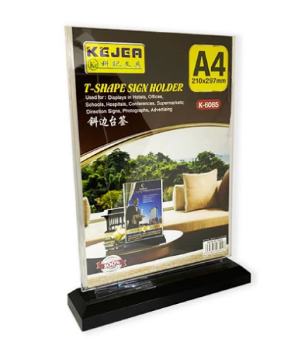 ستاند شفاف طولي A4 #31245