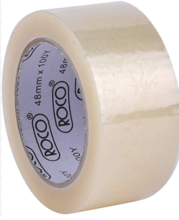 شطرطون شفاف 48 مم * 100 ياردة روكو Transparent packaging tape