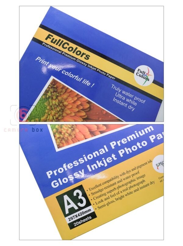 ورق مصقوا GLOSSY A3