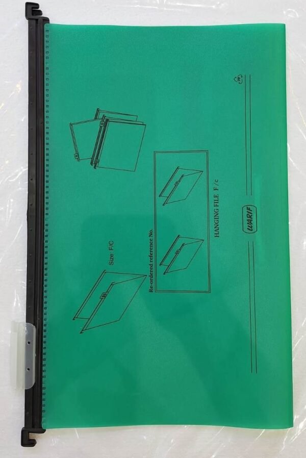 ملف علاقى أخضر أطراف بلاستيك 0006