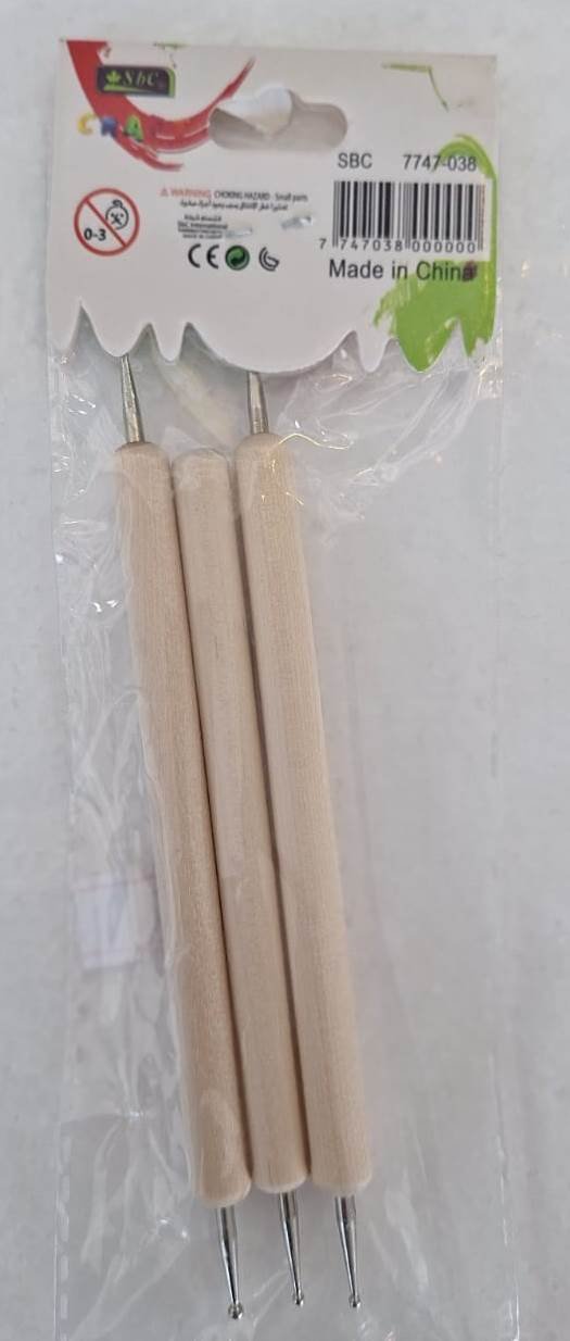 أدوات فنية للنحت على الخشب 3 قطع3-piece wood carving art tools