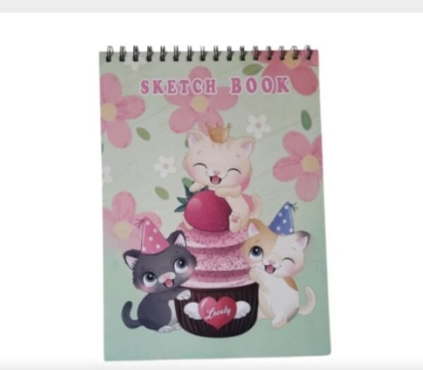 My girls' teddy bear sketchbook كراسة رسم بناتي دبدوب #41447