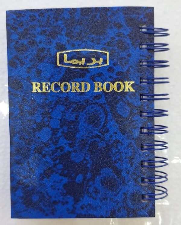 دفتر ريكورد بريما 100 ورقة a6  سلك Record Prima Notebook, 100 Sheets, A6, Wirebound
