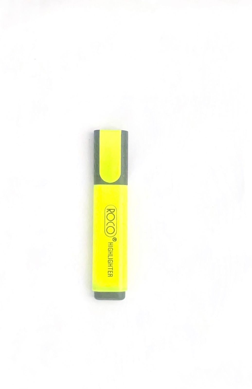 قلم تظهير اصفر روكو فسyellow highlighter pen