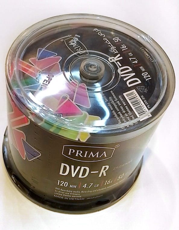 قرص مضغوط DVD - R 50 pills