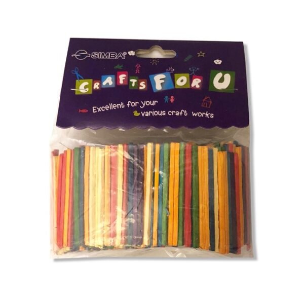 اعواد كبريت اعمال فنية ملونة