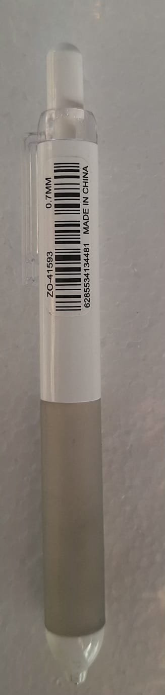 قلم رصاص ضغاط 0.7 أبيض 0.7 mm White Pressure Pencil