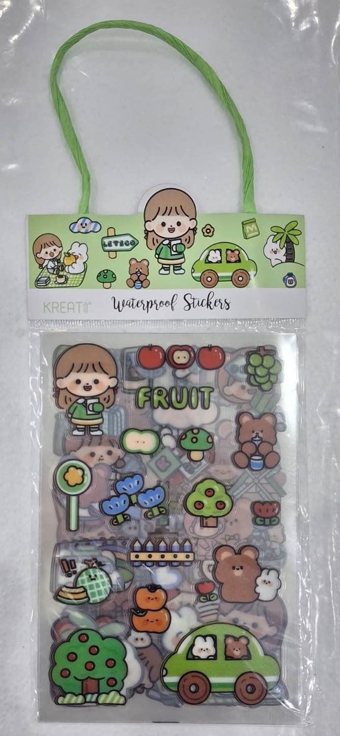 استيكر اشكال بناتي شنطة Sticker designs for girls' bags 16581 - الصورة 3