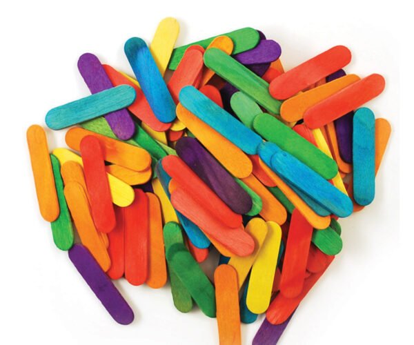 اعواد ايس كريم ملون بست