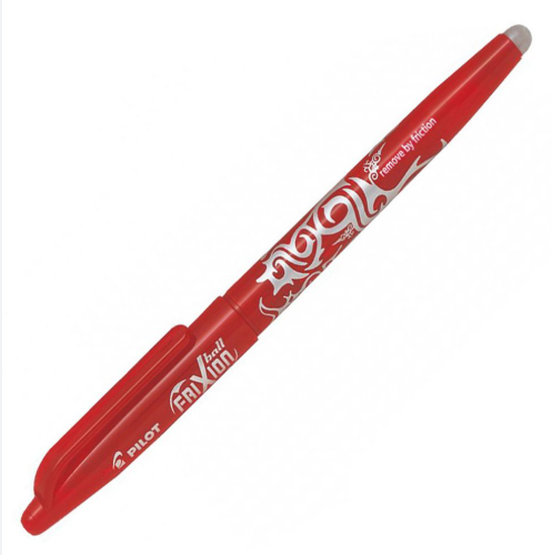 قلم اكتب وامسح بايلوت احمر red write and erase pen