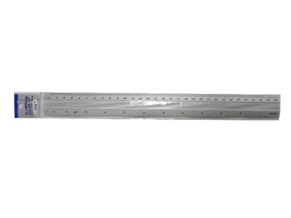 30cm aluminum ruler مسطرة ألمونيوم 30 سم #4044