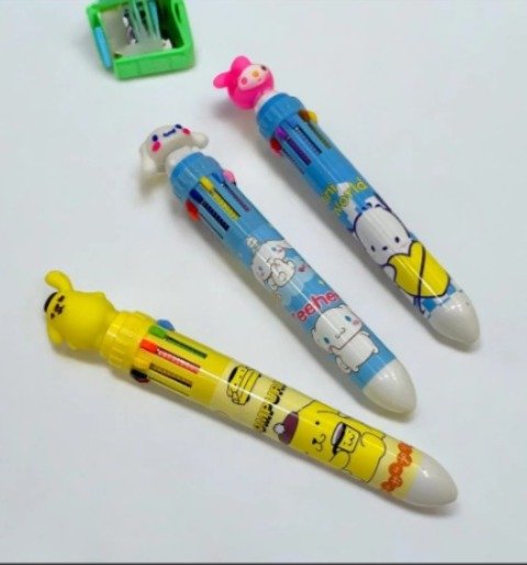 6-color ballpoint pen قلم جاف 6 لون #41478