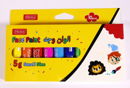 ألوان وجه بريما