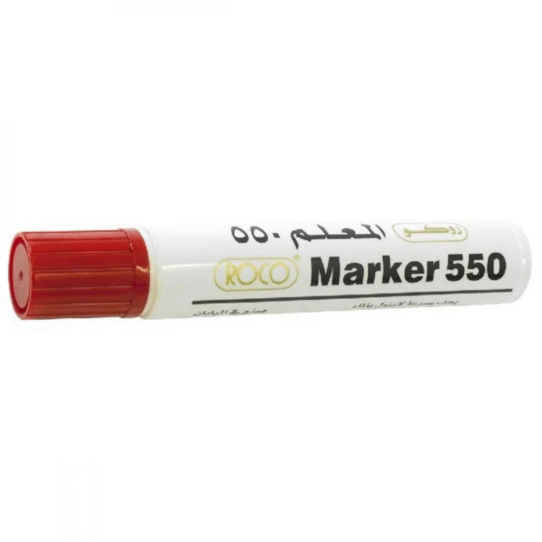 قلم خطاط 550 روكو احمر.MARKER RED
