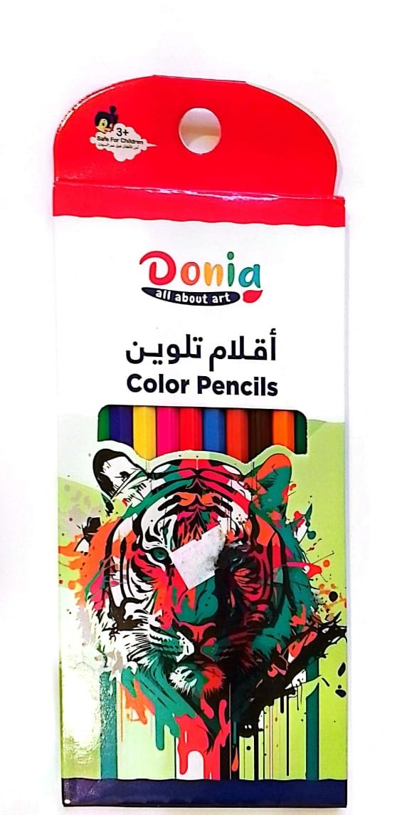 12-color wooden colors الوان خشبية 12 لون نمر