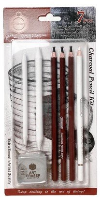 طقم أقلام فحم Charcoal pencil set