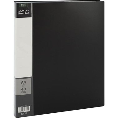 40 Pocket Black File ملف جيوب 40 جيب اسود