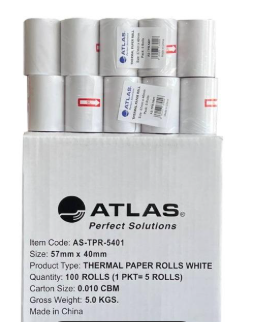 رول شبكة اطلس 57*40 mm-thermal paper roll