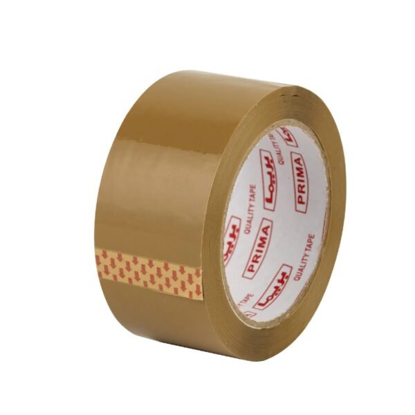 شطرطون كرتون بنى بريما 100 ياردة 2 أنش Prima Brown Cardboard Tape 100 Yards 2 Inch