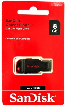 فلاش ميمورى 8 جيجا سان ديسك SanDisk 8GB Flash Memory