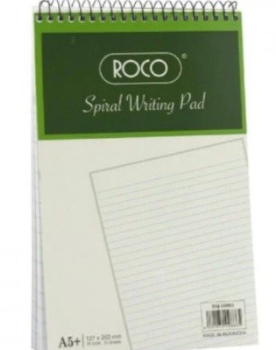 70-sheet wire-lined notebook دفتر مسطر سلك 70 ورقة #3606