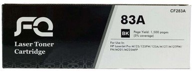 حبر ليزر أسود Black Laser Toner 83A