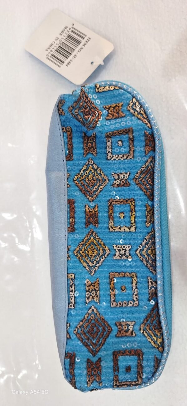 مقلمة روكو تطريز دهبي Roco pencil case with gold embroidery