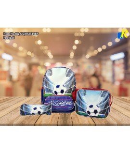 View larger School Bag - Roco Football Print 3-Piece Backpack Set / Large Capacity / Light-Weight Item No.RQ-UQJM2334BP School Bag - Roco Football Print 3-Piece Backpack Set / Large Capacity / Light-Weight Item No.RQ-UQJM2334BP School Bag - Roco Footbal