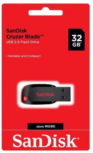 فلاش ميمورى 32 جيجا سان ديسك SanDisk 32GB Flash Memory