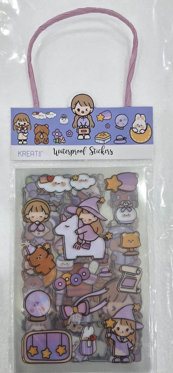 استيكر اشكال بناتي شنطة Sticker designs for girls' bags 16581 - الصورة 2