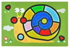 لوحة رسم رملية