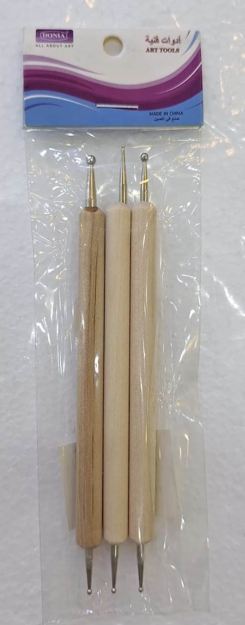 طقم أدوات فنية للنحت على الخشب 3 قطع  3-piece wood carving art tool set