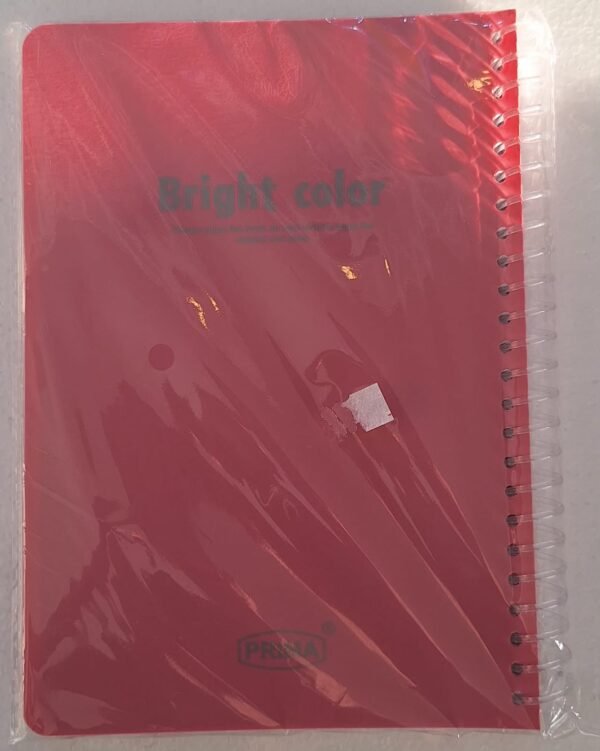 دفتر 60 مربعات سلك بريما Prima A5 60-square wire-bound notebook