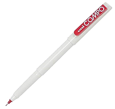 قلم كومبو احمر pen compo red