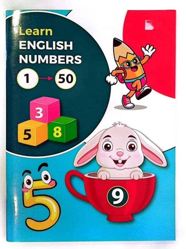 تعليم الأرقام الأنجليزية من 1 - 50 #3498