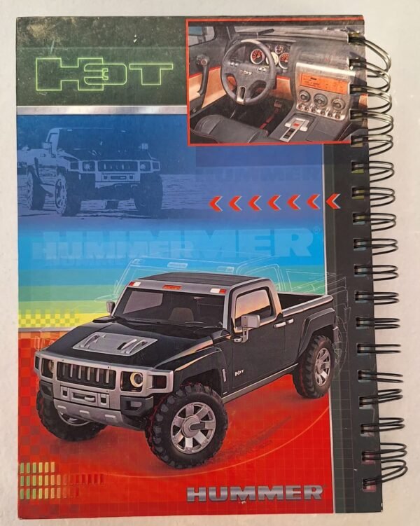 دفتر سلك جامعة غلاف مقوى 200 ورقة University spiral notebook, hard cover, 200 sheets