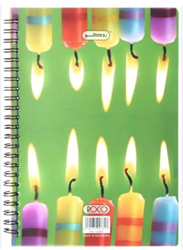 دفتر روكو 200 ورقة مربعات