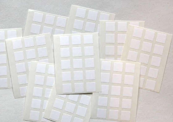 ستكر مرعات 2*2 سمSelf-Adhesive Labels