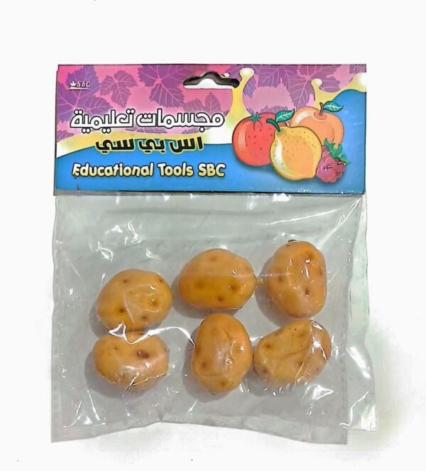 مجسمتات تعليمية صغيرة بطاطا