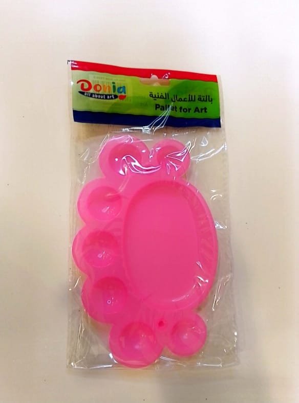 بلتة ألوان صحن الوان بلاستيك